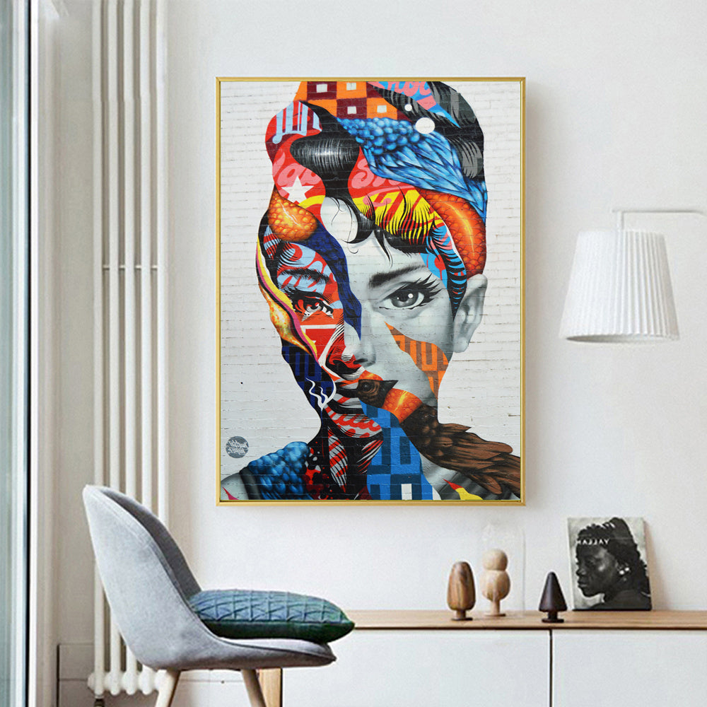 Abstract art deco