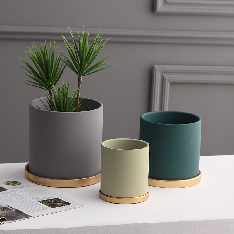 Home Modern Minimalist Ceramic Flower Pot