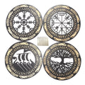 Viking Decor Wooden Wall Art Nordic