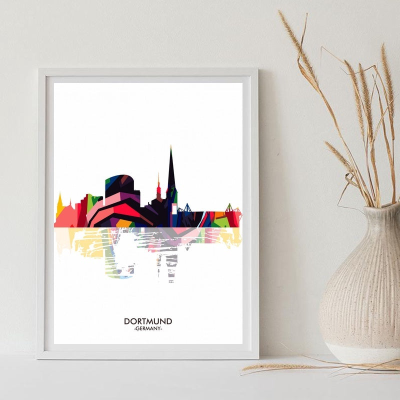 Home Decor Abstract Minimalist Colorful Canvas Poster